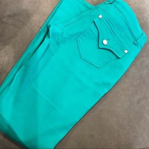 Celebrity Pink Jeans in Teal